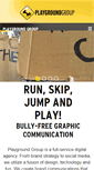 Mobile Screenshot of playgroundgroup.com