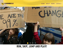 Tablet Screenshot of playgroundgroup.com